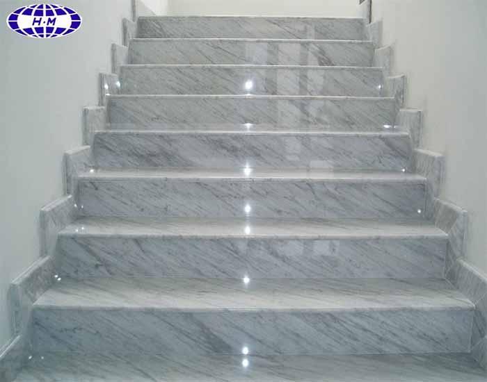 Greece Volakas White Marble Stair & Riser
